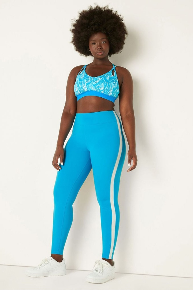 Victoria's Secret Super Soft Full Length Legging Azules | 652378YRA