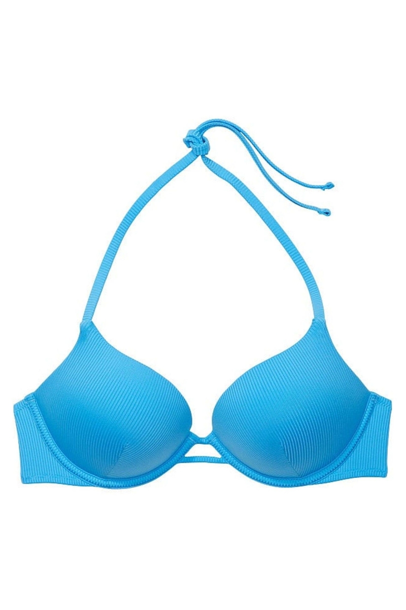 Victoria's Secret Swim Bikini Top Azules | 308142POW