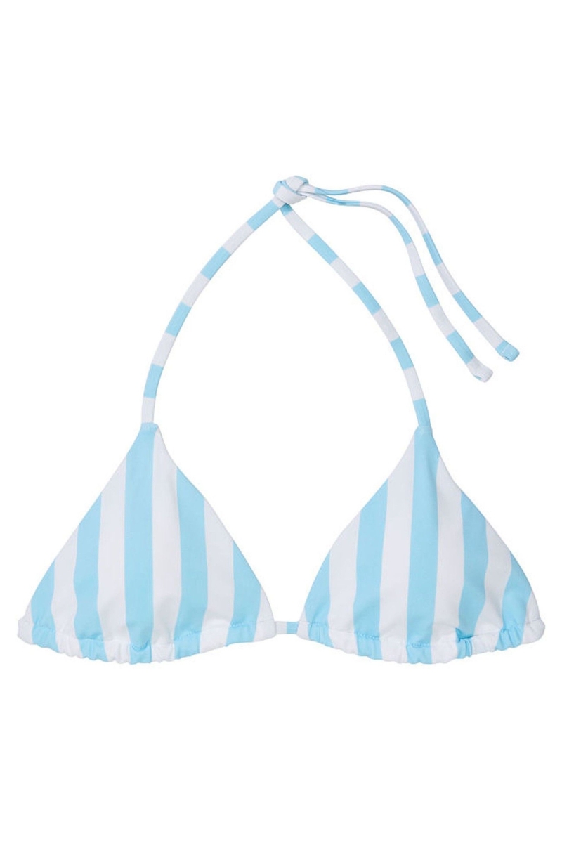 Victoria's Secret Swim Bikini Top Azules | 406137XDV