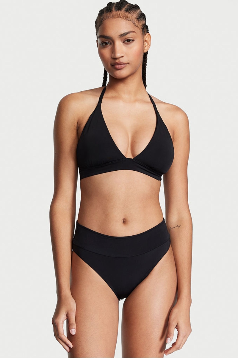 Victoria's Secret Swim Bikini Top Negras | 047163QIU