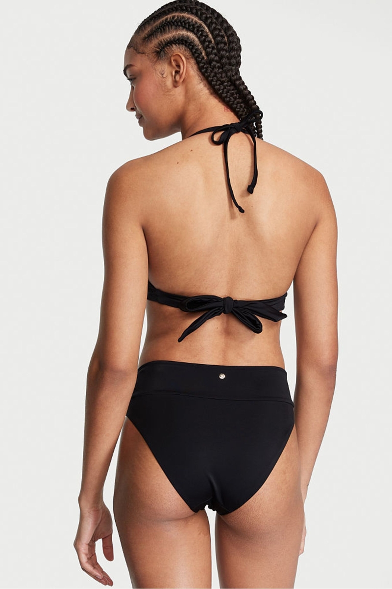 Victoria's Secret Swim Bikini Top Negras | 047163QIU