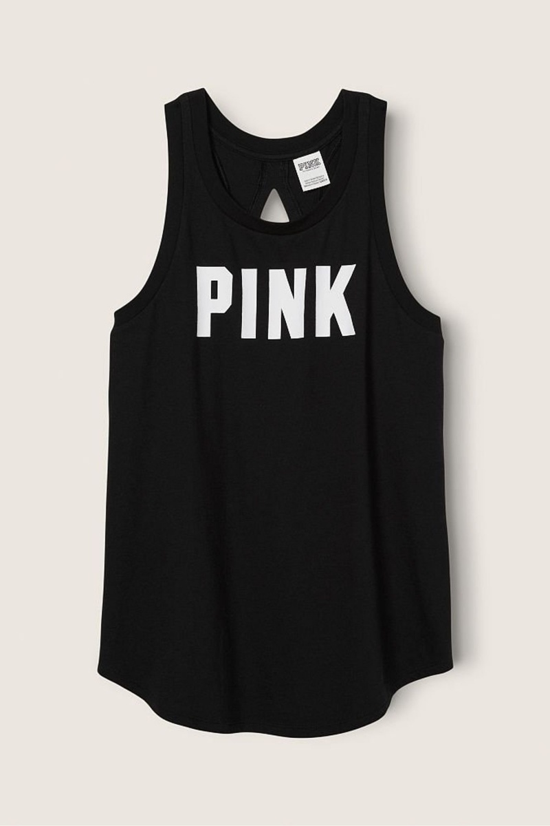 Victoria's Secret Tank Top Negras | 643257OCF