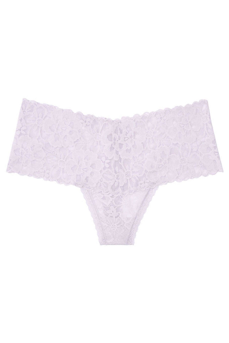 Victoria's Secret The Lacie Encaje Anchos Band Tanga Panty Rosas | 834072HIT