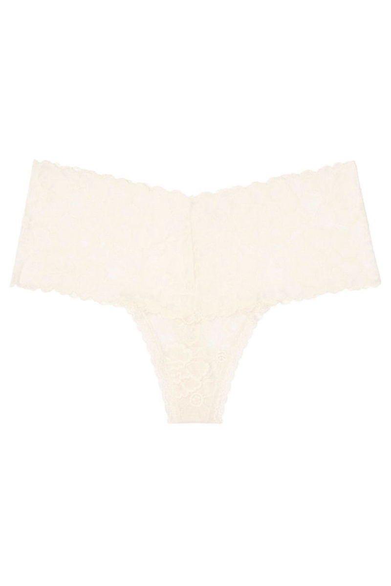 Victoria's Secret The Lacie Encaje Anchos Band Tanga Panty Rosas | 917243IGY