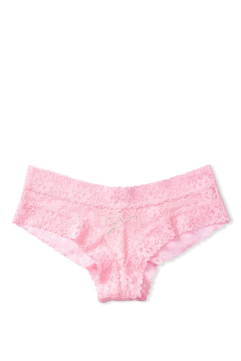 Victoria's Secret The Lacie Encaje Cheeky Panties Almost Nude | 287931FJP