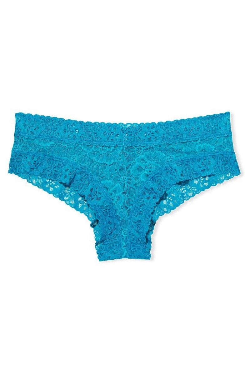 Victoria\'s Secret The Lacie Encaje Cheeky Panties Verde | 358967GAZ