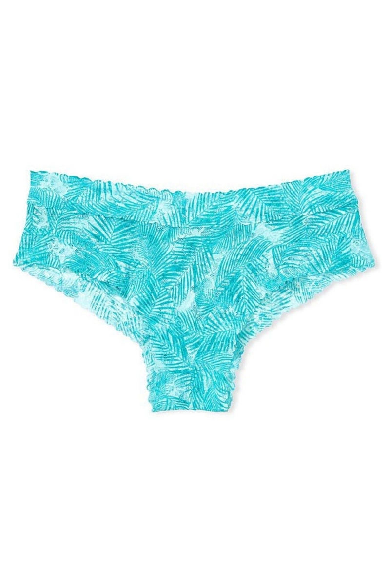 Victoria\'s Secret The Lacie Encaje Cheeky Panties Verde | 542976ZSY