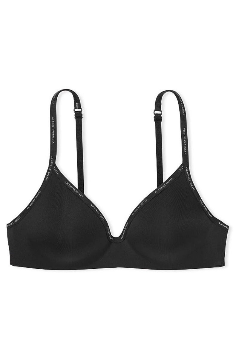 Victoria\'s Secret The T-Shirt Smooth Non Wired T-Shirt Bra Negras | 876952SRP