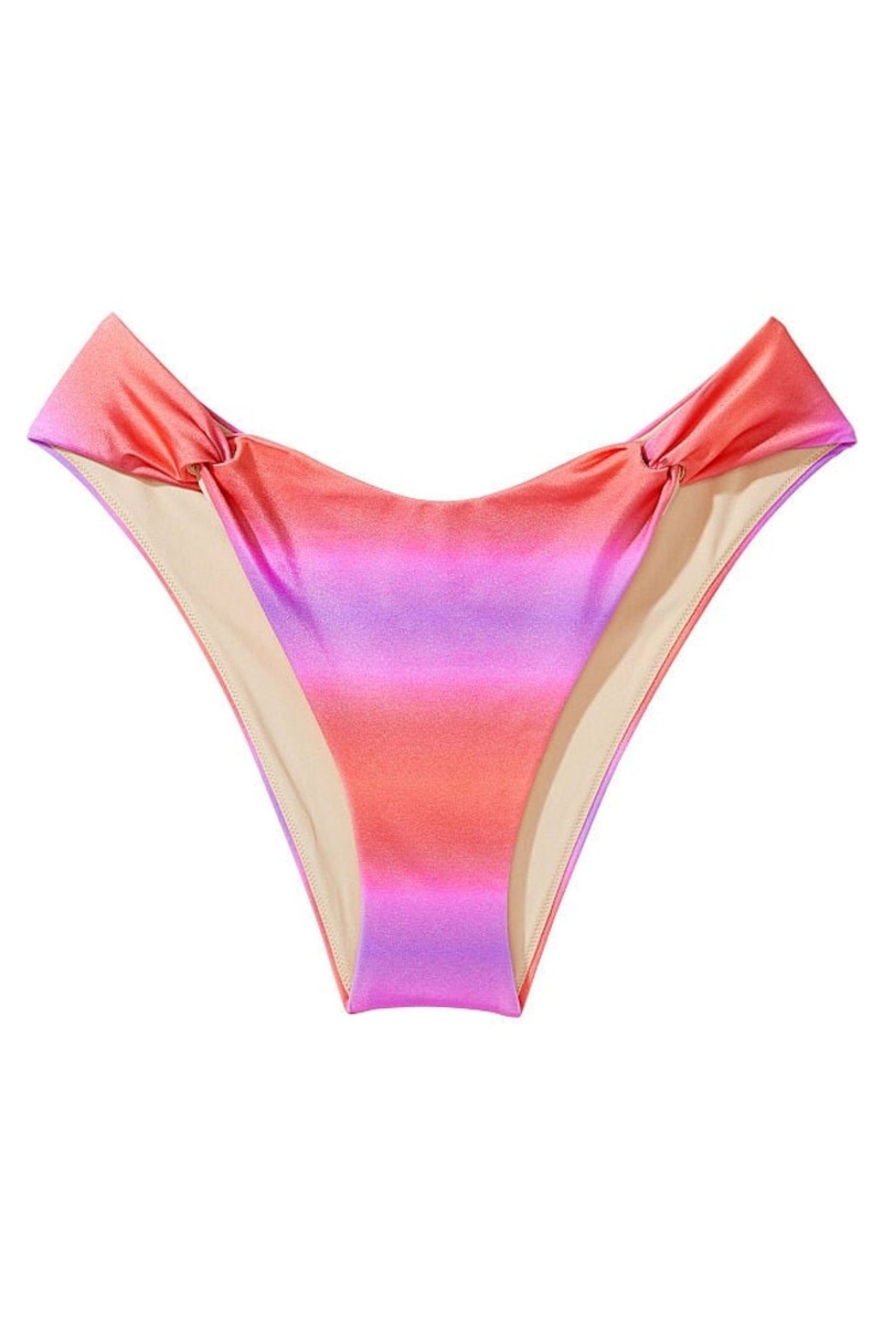 Victoria's Secret Twist Brazilian Bikini Bottom Rojas | 458179UNV