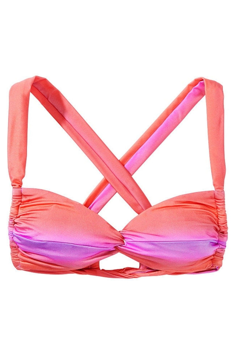 Victoria's Secret Twist Multiway Halterneck Bikini Top Moradas | 316954PNH