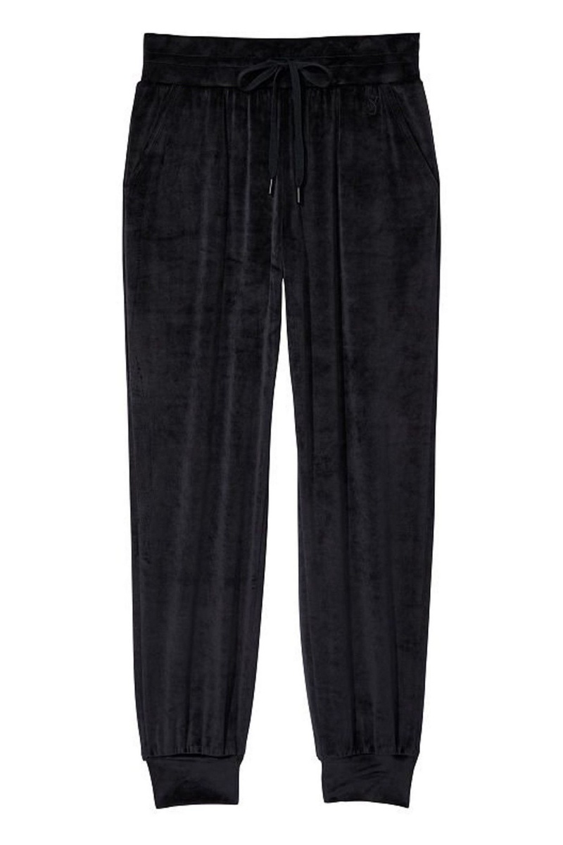 Victoria\'s Secret Velour Jogger Negras | 901285RUD