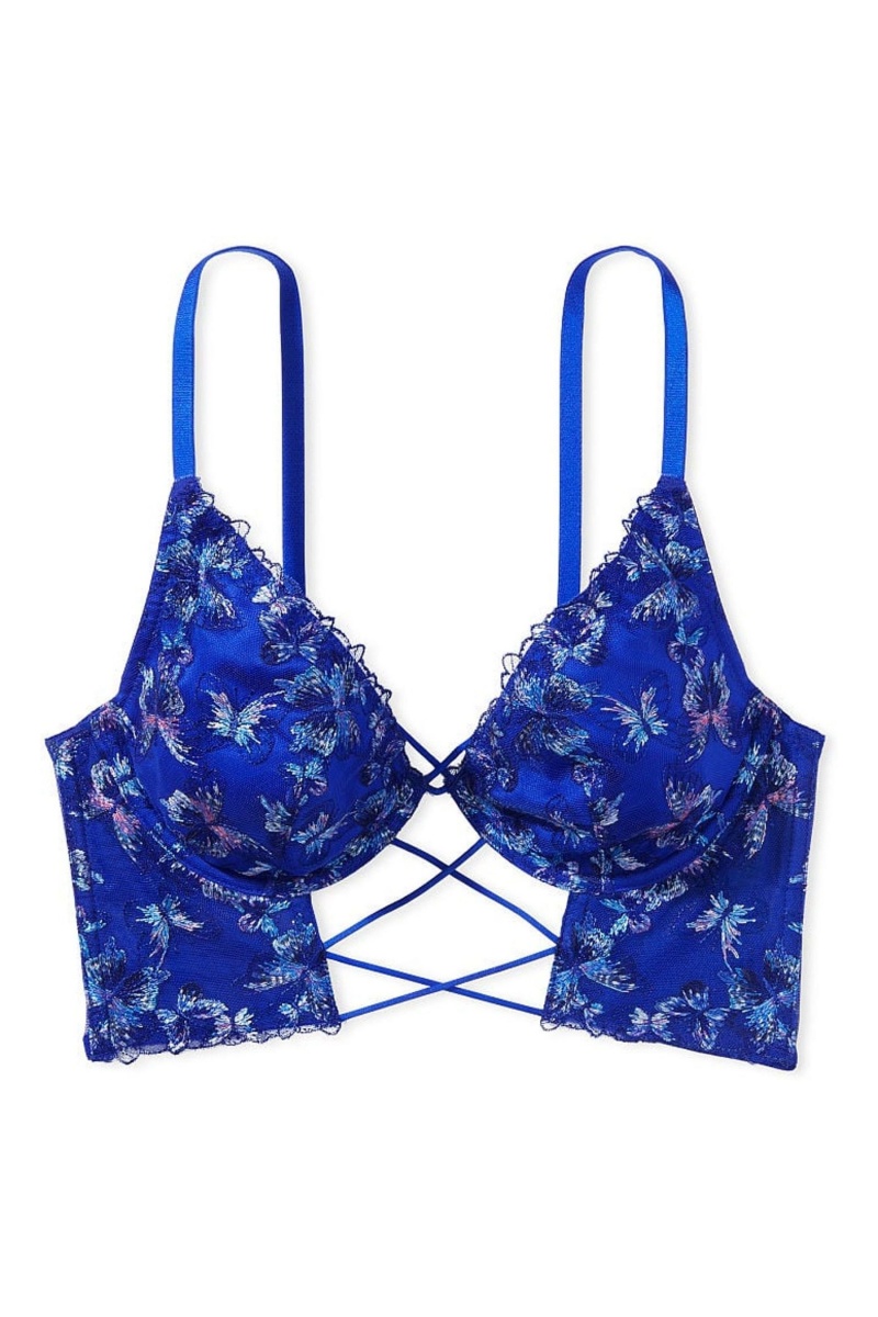 Victoria's Secret Very Sexy Embroidered Bra Azules | 385671JET