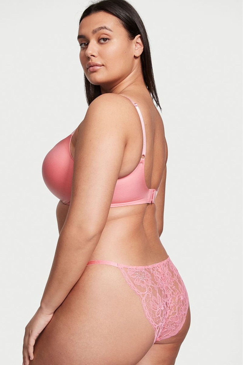 Victoria's Secret Very Sexy Smooth Shine Correa Panties Rosas | 017328IVB