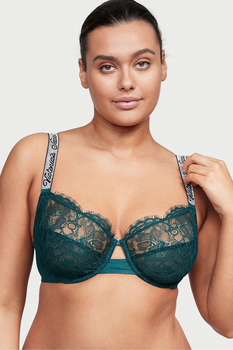 Victoria\'s Secret Very Sexy The Fabulous by Victoria’s Secret Full Cup Bra Negras Verde | 708549EJM