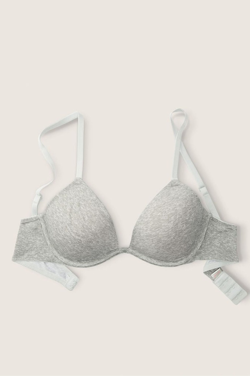 Victoria's Secret Wear Everywhere Smooth Lightest Forro T-Shirt Bra Beige | 710863DJB