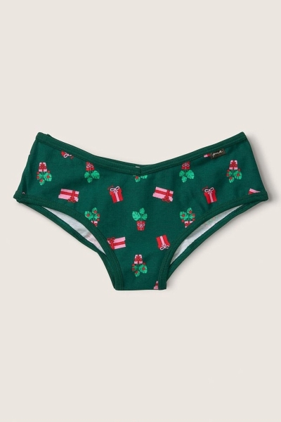 Victoria's Secret Algodon Cheeky Panties Verde Menta Verde | 134260SKV