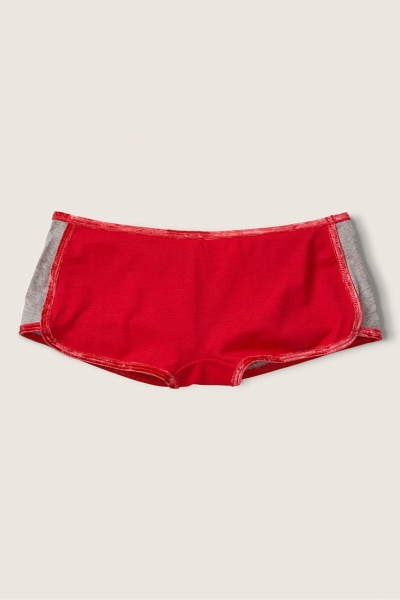 Victoria's Secret Algodon Corta Panties Dahlia Script Logo | 138074GWE