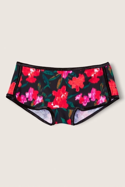 Victoria's Secret Algodon Corta Panties Dahlia Script Logo | 216584WQM