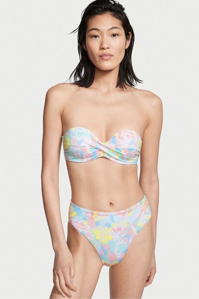 Victoria's Secret Bikini Bottom Camuflaje Azules | 572814FRK