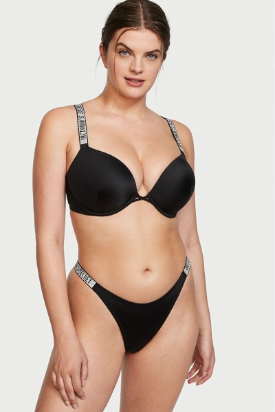 Victoria's Secret Bikini Top Negras | 604139XLK