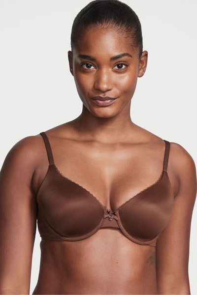 Victoria's Secret Body by Victoria Smooth Lightly Forro Full Cup Bra Negras | 315028ZDW