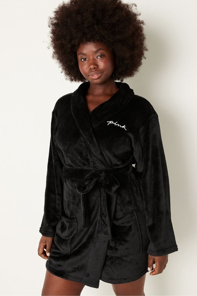 Victoria's Secret Cosy Dressing Gown Negras | 610582SBV