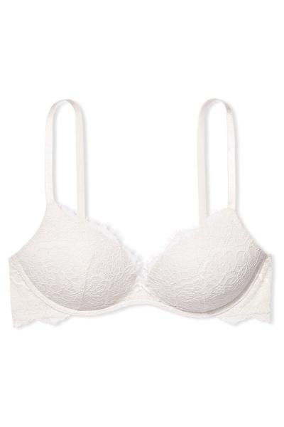 Victoria's Secret Dream Angels Encaje Lightly Forro Non Wired Bra Blancas | 263508LNP