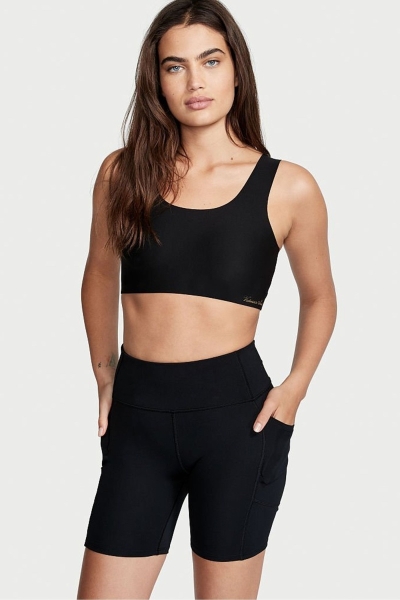 Victoria's Secret High Cintura Cycling Corta Negras | 148306PIL