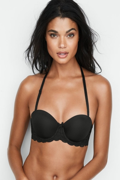 Victoria's Secret Lightly-Forro Strapless Bra Negras | 231687CWU