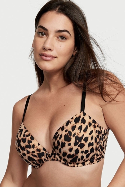 Victoria's Secret Love Cloud Smooth Bra Marrones Leopardo | 305261WMK