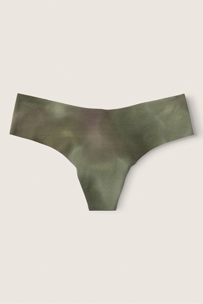 Victoria's Secret No-Show No Show Tanga Panties Verde | 493516IWB