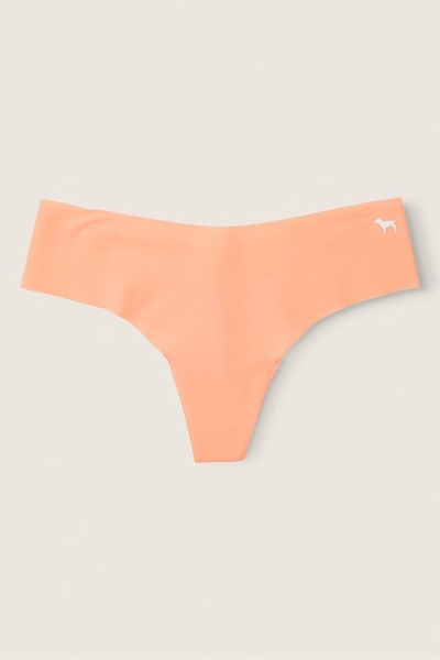 Victoria's Secret No-Show No Show Tanga Panties Azules | 570934JCZ