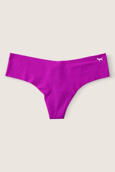 Victoria's Secret No-Show No Show Tanga Panties Azules | 694103TDO