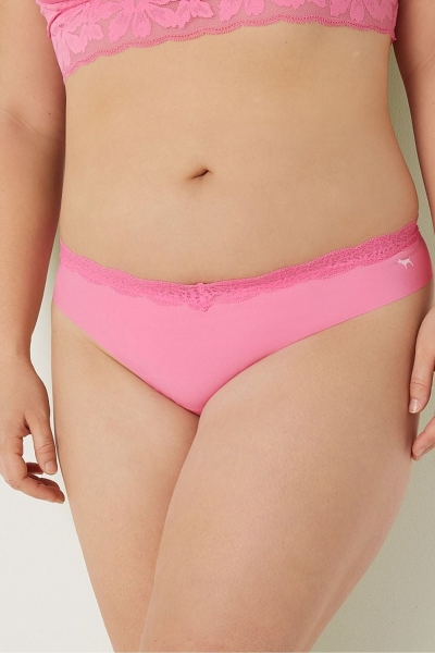 Victoria's Secret No-Show No Show Tanga Rosas | 841607IHW