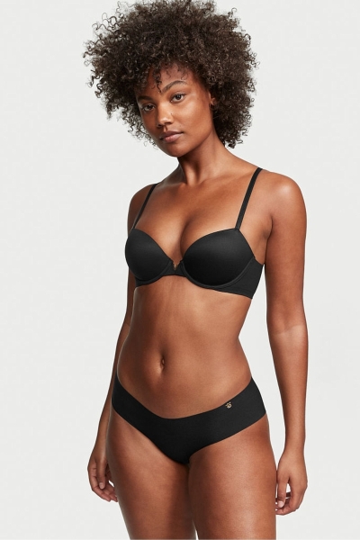 Victoria's Secret No-Show Smooth No Show Hipster Panty Negras | 638751SYR