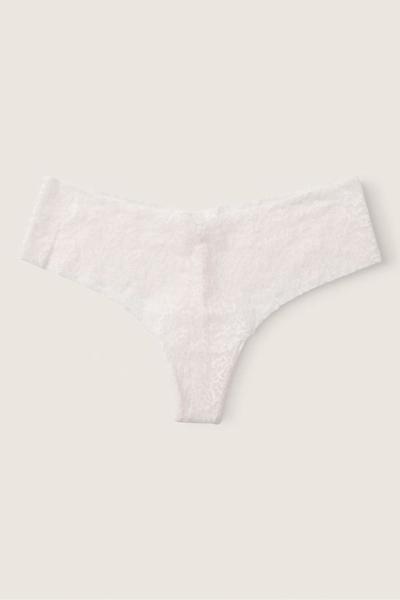 Victoria's Secret No Show Tanga Encaje Panties Azules | 037861HGU