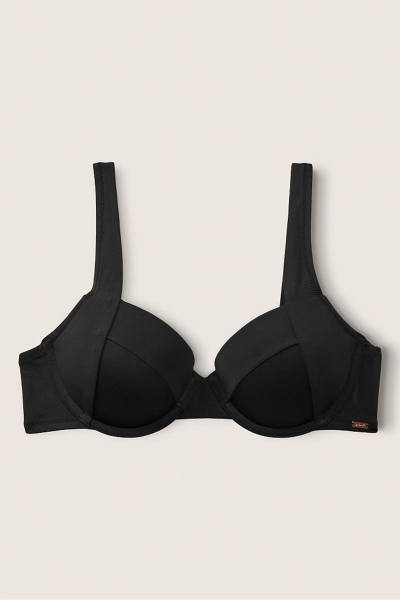 Victoria's Secret Push Up Bikini Top Negras | 041856QJW