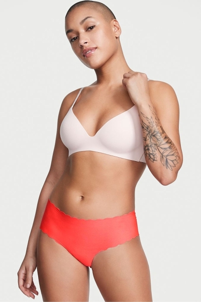 Victoria's Secret Sexy Illusions by NoShow Cheeky Panties Coral Naranjas | 368257CPW