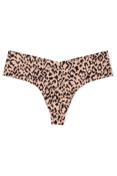 Victoria's Secret Sexy Illusions by No Show Tanga Panties Marrones | 145830MKF