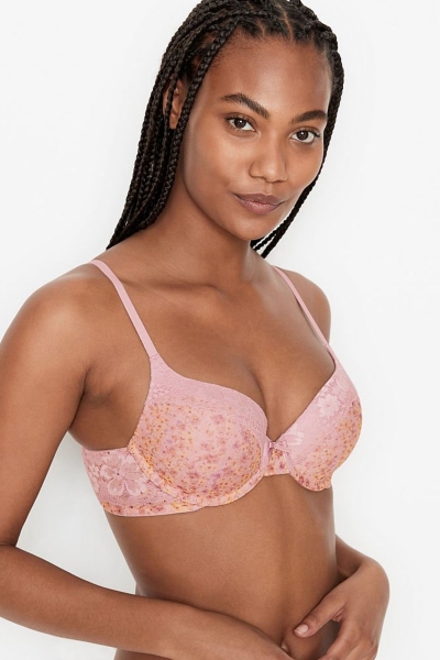 Victoria's Secret Sexy Tee The Mix Plunge Bra Gris | 325478LTG