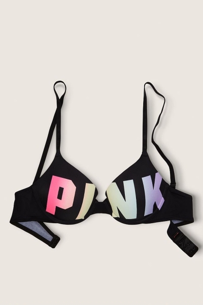 Victoria's Secret Smooth Push Up T-Shirt Bra Moradas | 506429YIS