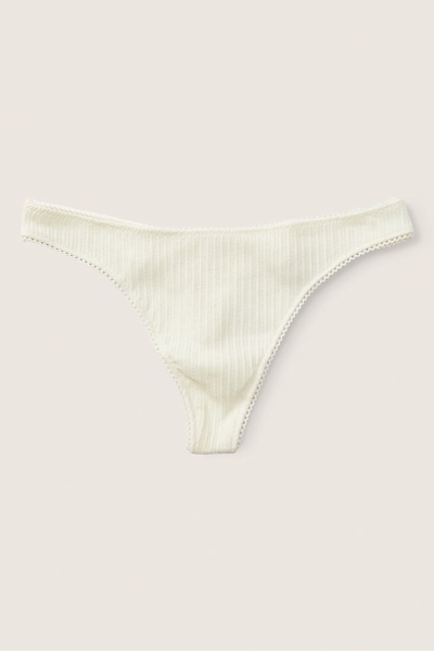 Victoria's Secret Stretch Algodon Algodon Tanga Panties Rosas | 245967NBC