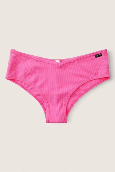 Victoria's Secret Stretch Algodon Algodon Cheeky Panties Rosas | 475268WNJ