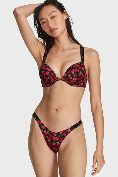 Victoria's Secret Swim Bikini Bottom Negras | 756913JDH