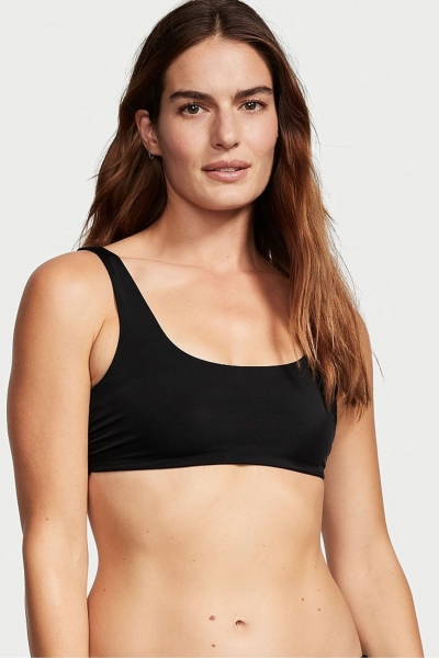 Victoria's Secret Swim Bikini Top Negras | 031678TNW