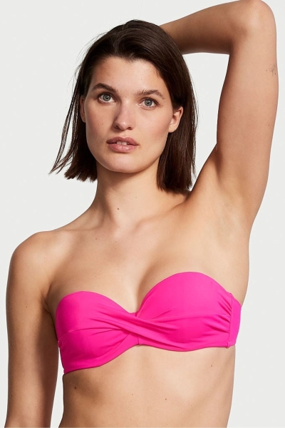 Victoria's Secret Swim Bikini Top Rosas | 092481RTO