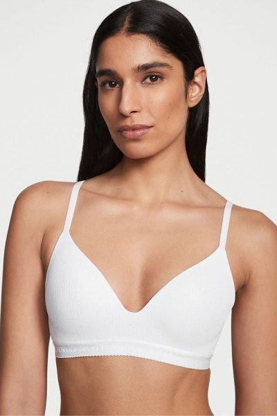 Victoria's Secret The T-Shirt Smooth Lightly Forro Non Wired T-Shirt Bra Moradas | 041869ASW