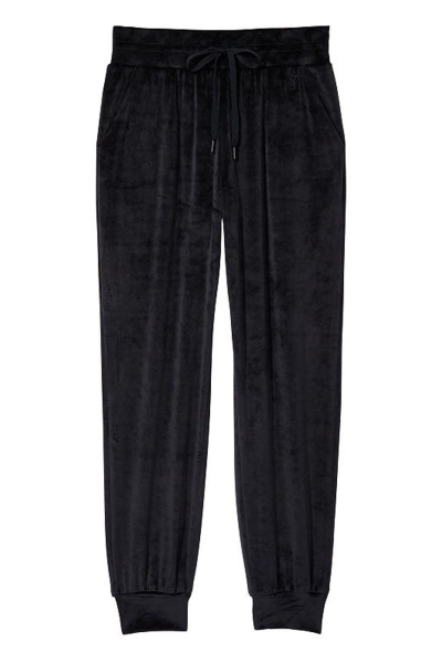 Victoria's Secret Velour Jogger Negras | 901285RUD