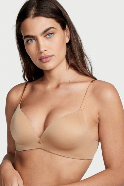 Victoria's Secret Very Sexy Add 2 Cups Non Wired Push Up Bra Sweet Praline Nude | 580197DGT