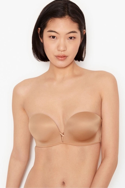 Victoria's Secret Very Sexy Add 2 Cups Smooth Multiway Strapless Bra Sweet Praline Nude | 734650WTD